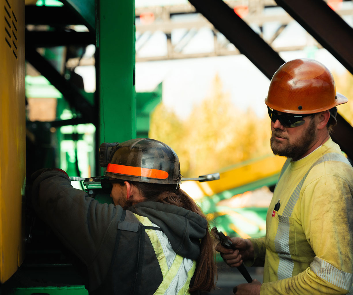 GMS crews operating underground